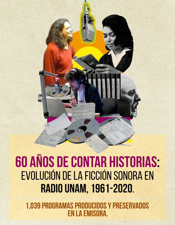 60 años de contar historias: evolución de la ficción sonora Radio UNAM